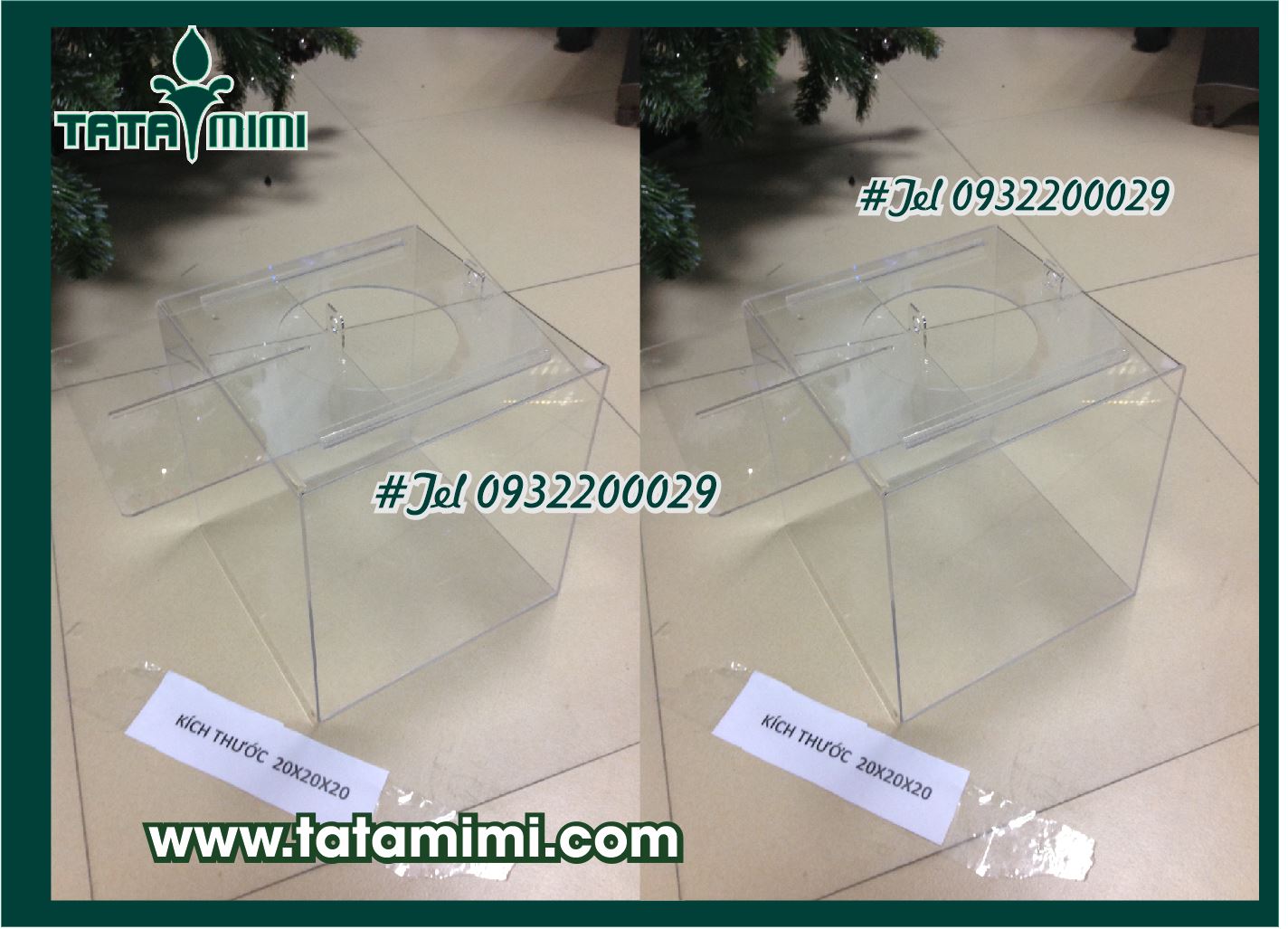 Thùng mica các mẫu được sử dụng ngày càng phổ biến Thùng mica các mẫu được sử dụng ngày càng phổ biến