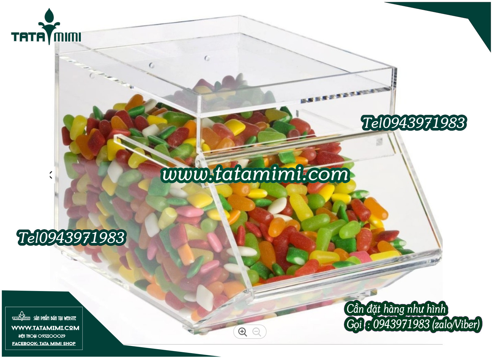 Hộp chụp-hộp ngăn-hộp mica