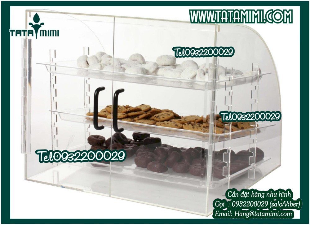 Kệ mica trưng bày sản phẩm