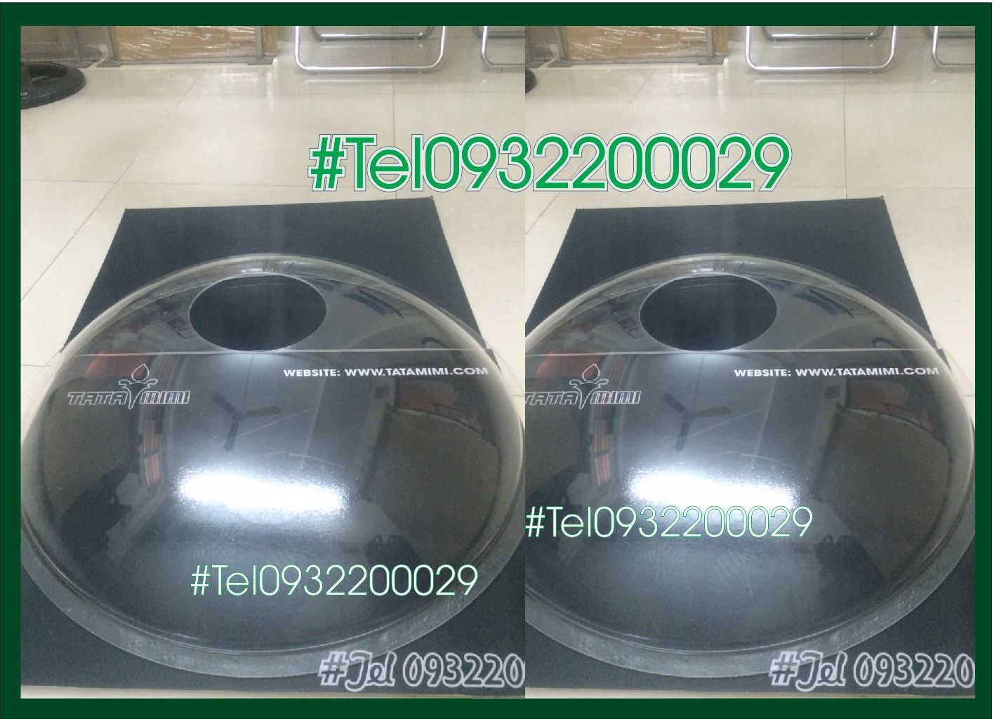 Hút nổi mica thành quả cầu