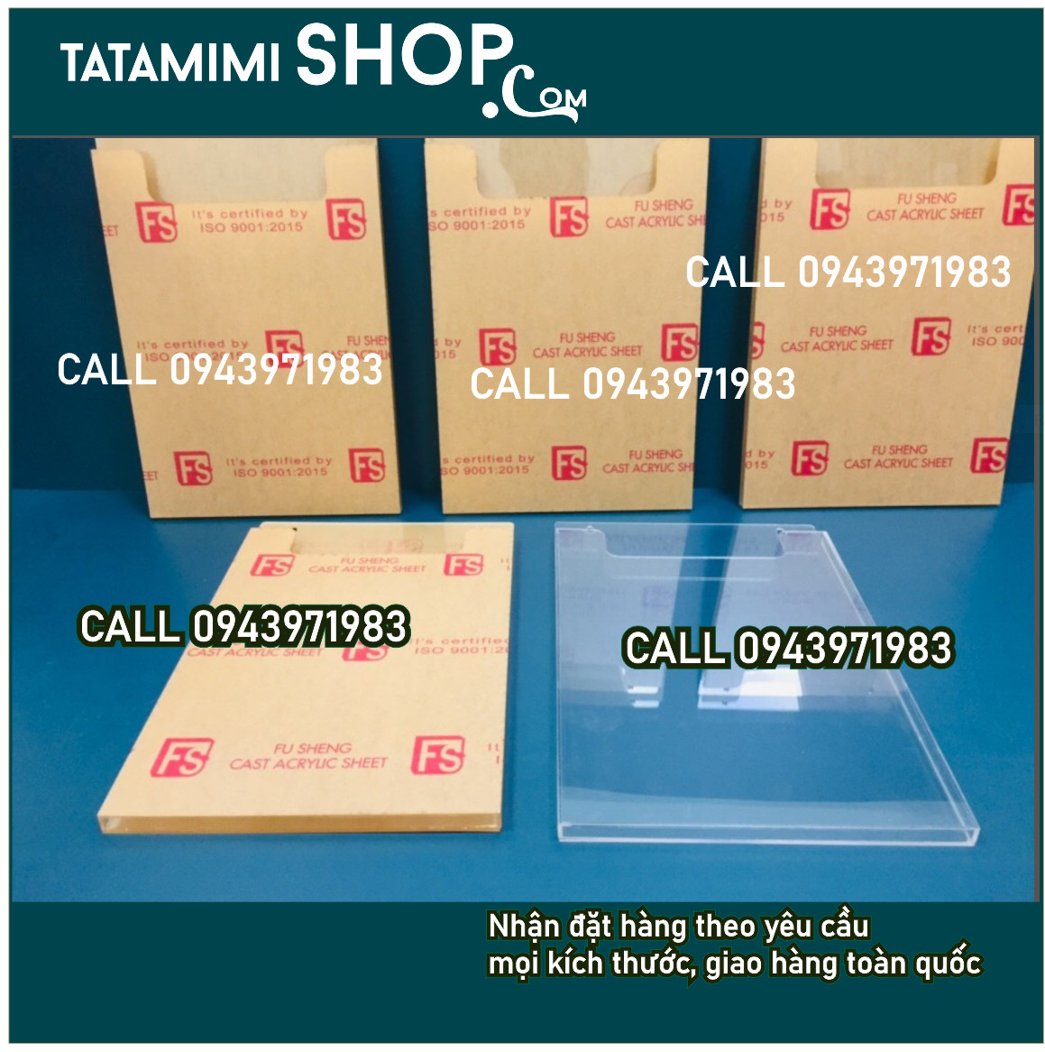 Kệ checklist sản xuất số lượng lớn