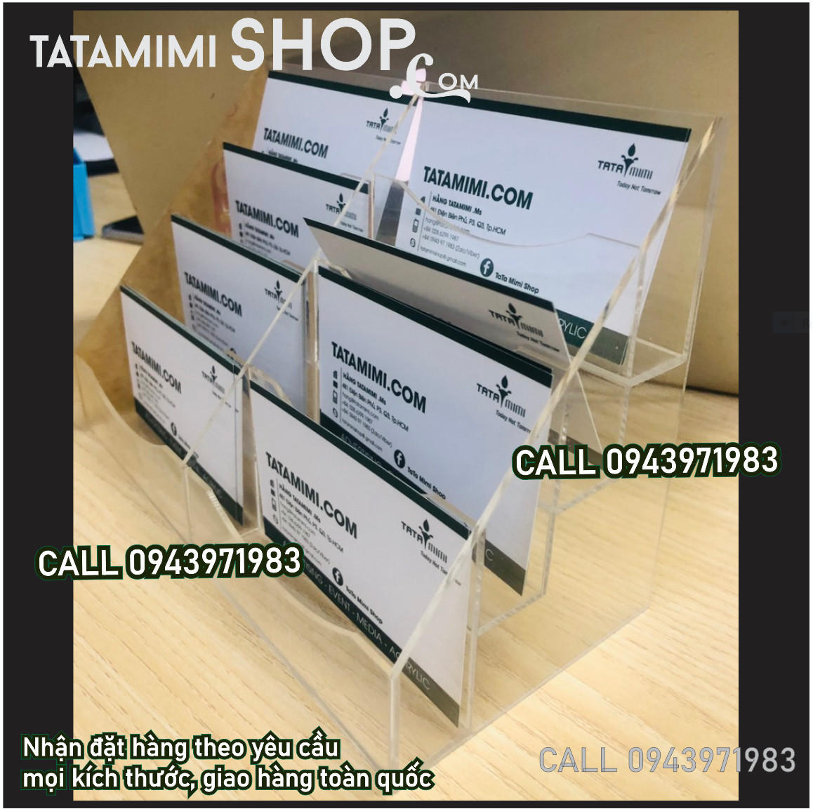 Các mẫu kệ card có sẵn