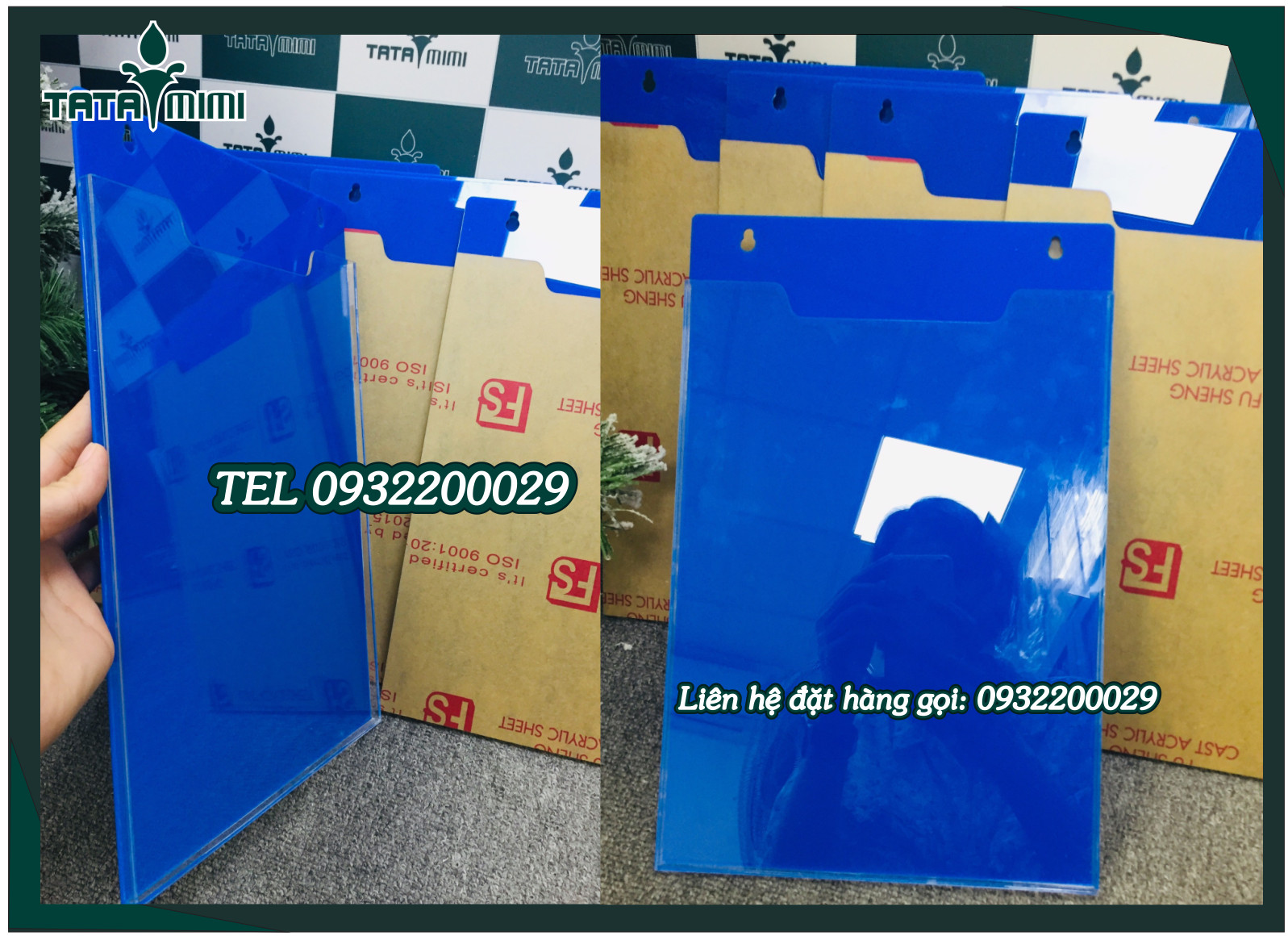 Kệ checklist sản xuất số lượng lớn