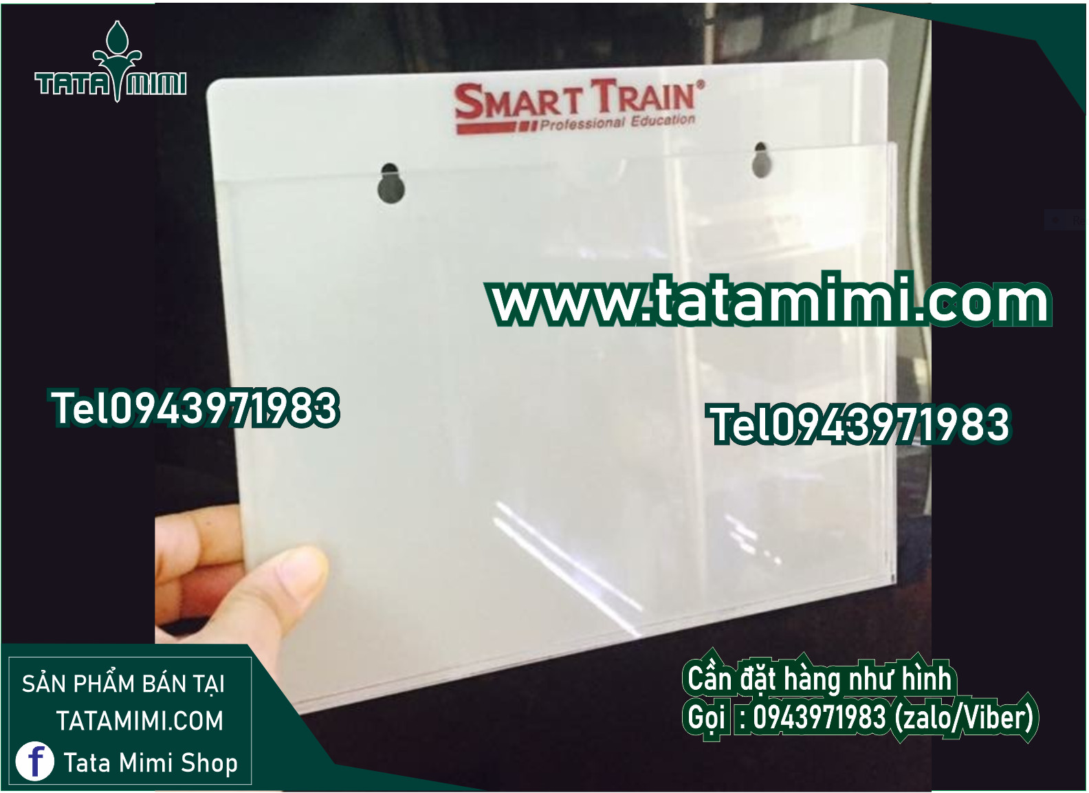 Bảng treo tường có 2 loại dán và bắt vít