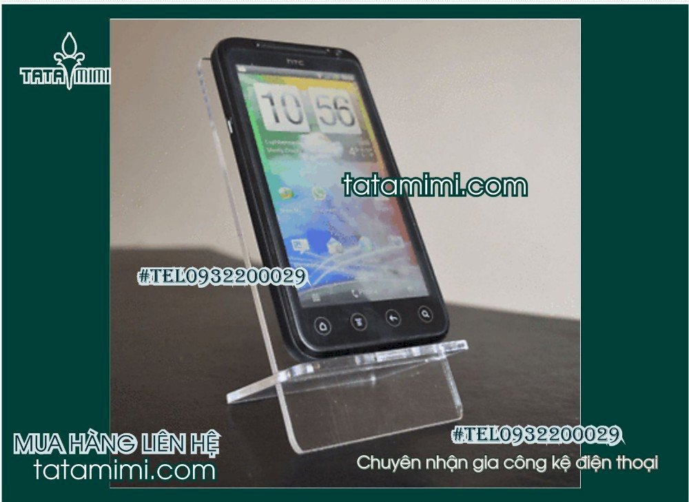 Sản xuất kệ điện thoại theo kích thước dòng điện thoại