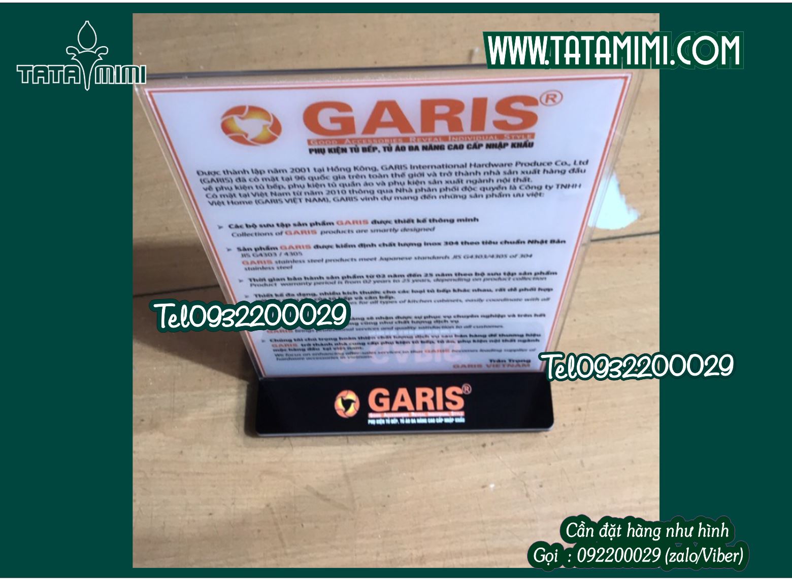 kệ mica menu A3 và A4 kệ mica menu A3 và A4