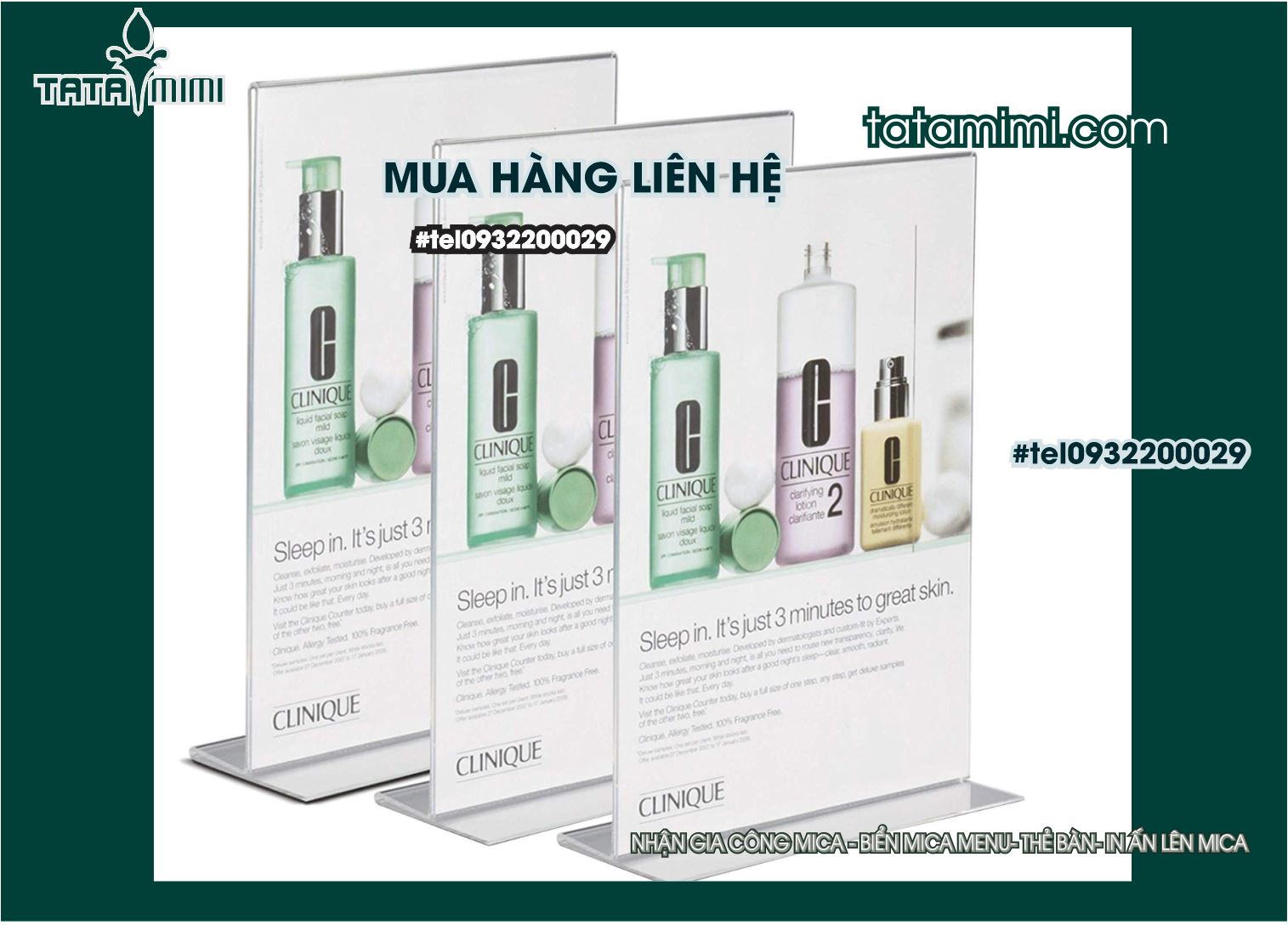 Menu Mica chất lượng bán ở đâu rẻ nhất?