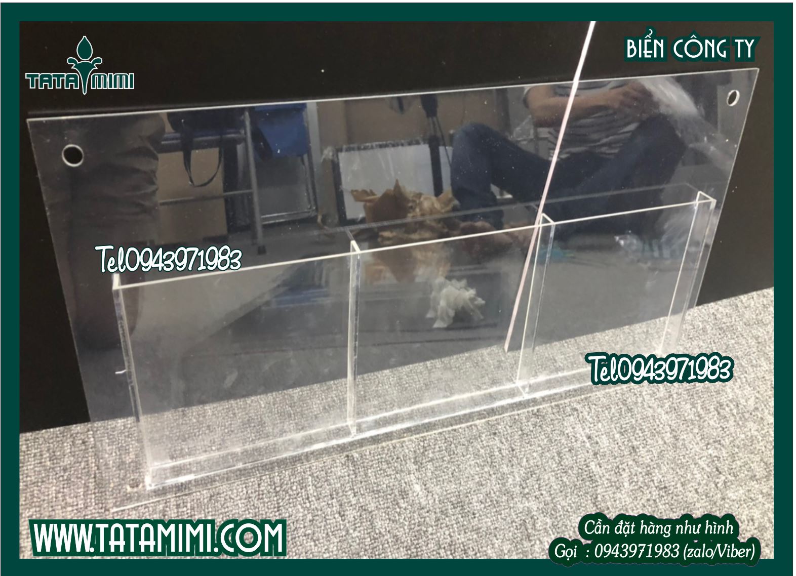 kệ mica menu A3 và A4 kệ mica menu A3 và A4