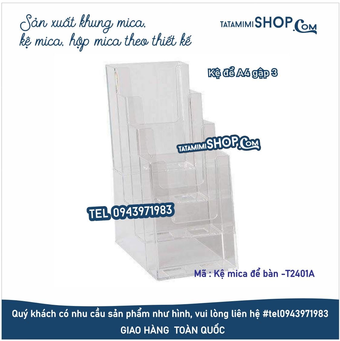 Kệ tờ rơi để bàn nên làm mấy tầng