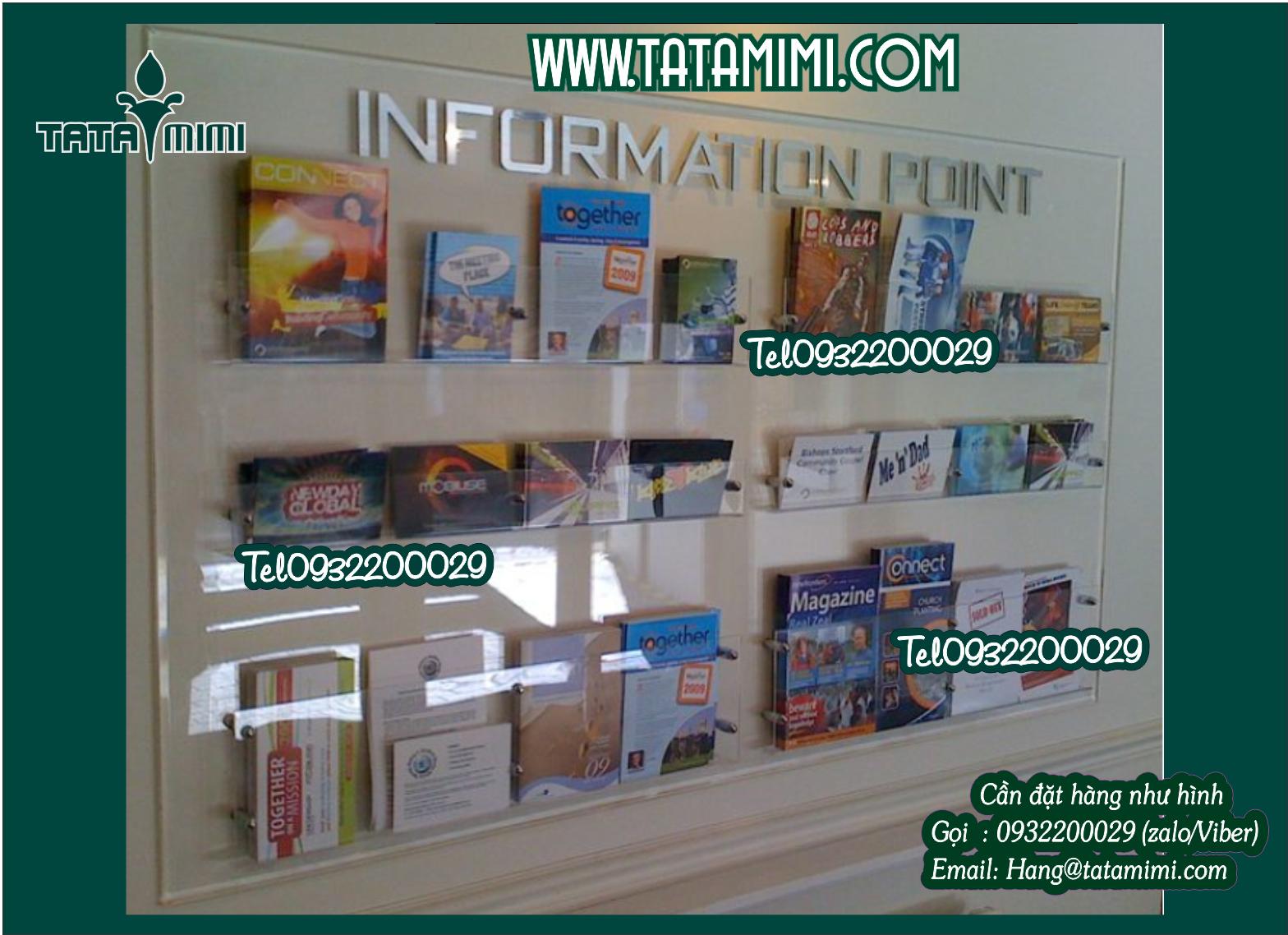 Gia công kệ mica theo yêu cầu