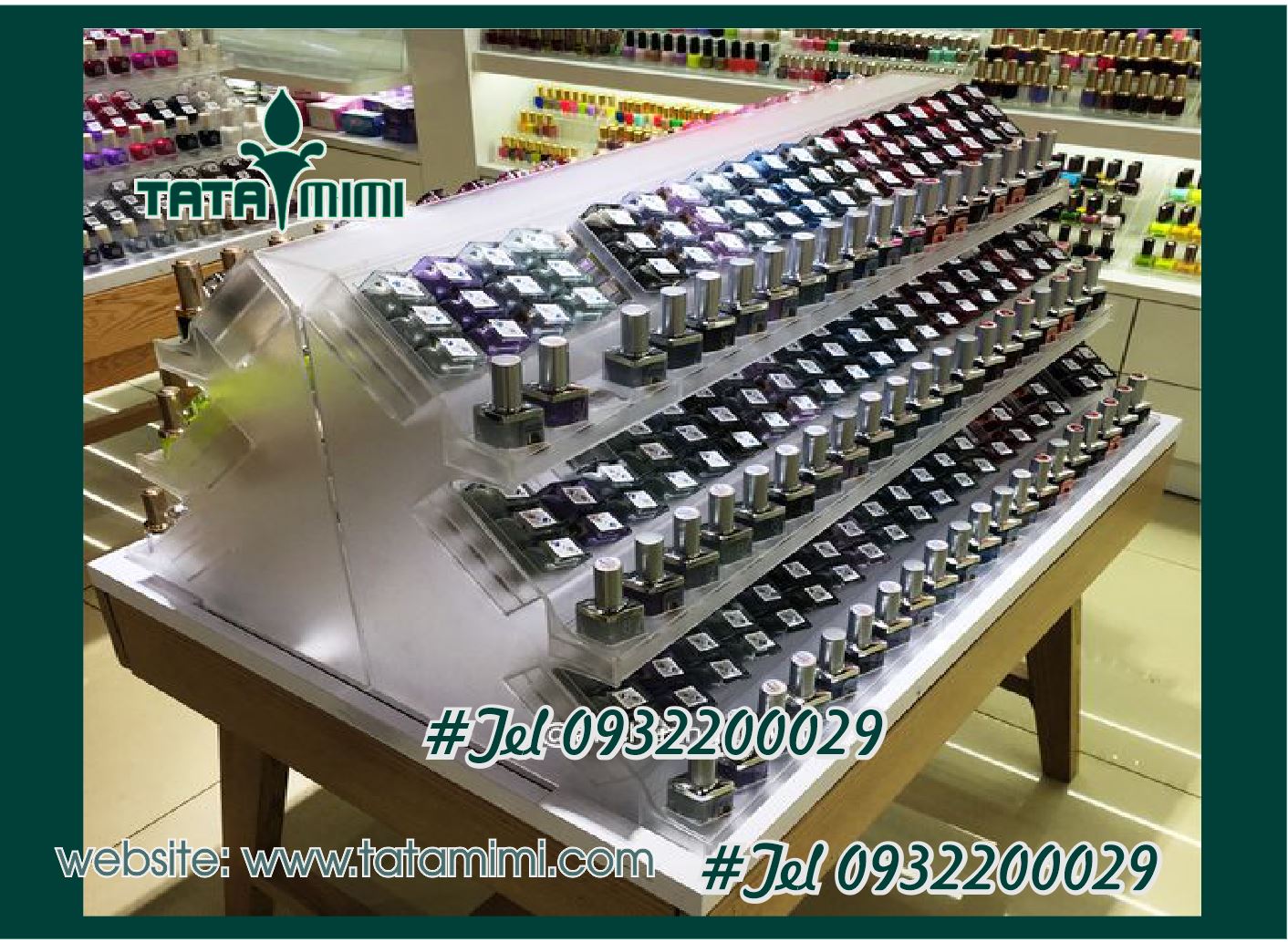 Kệ giới thiệu sản phẩm bằng mica