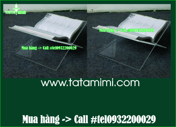 Kệ trưng bày sách bằng mica