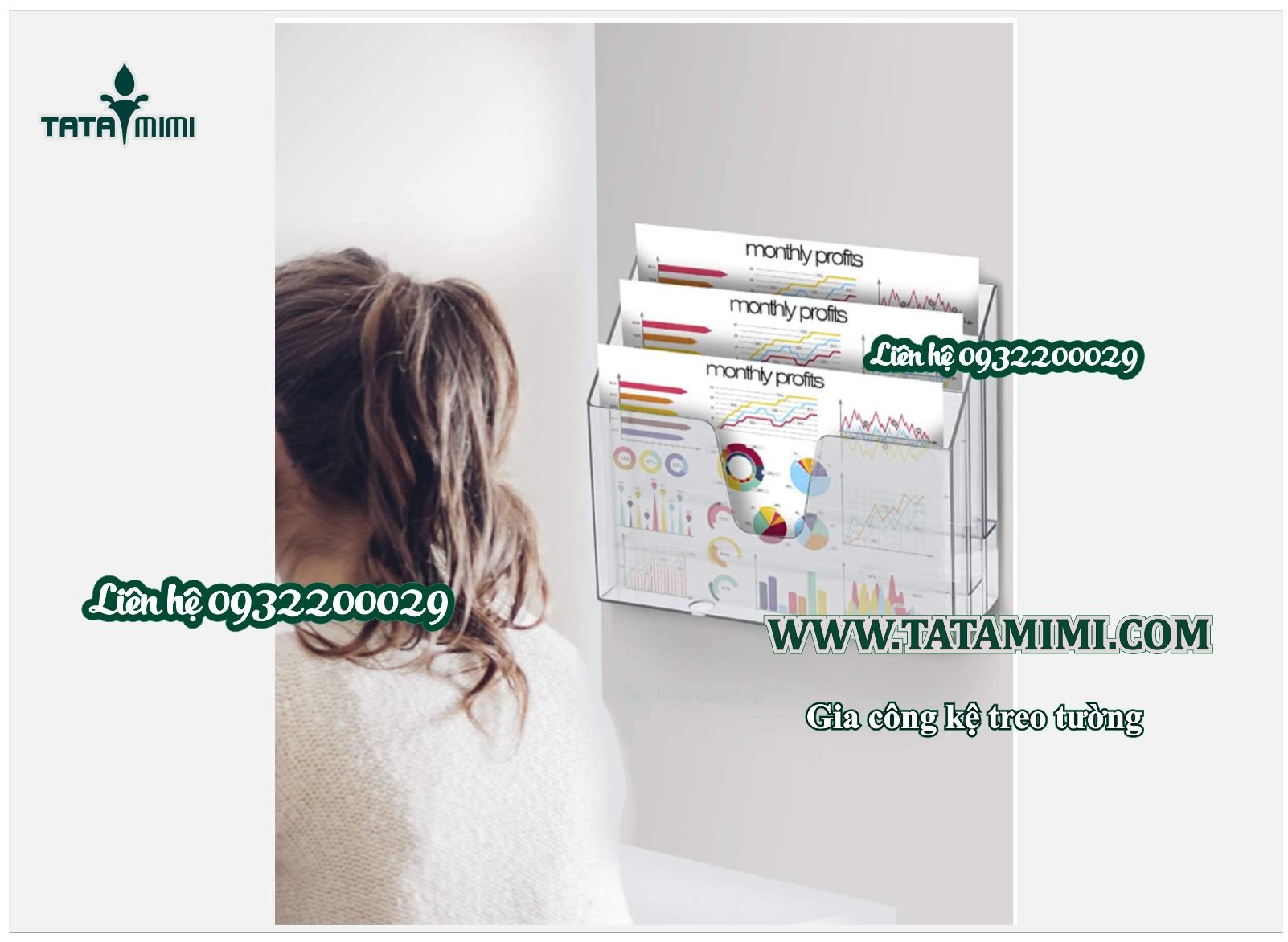 Kệ Tờ Rơi, Kệ Tài Liệu treo tường giá tốt toàn quốc