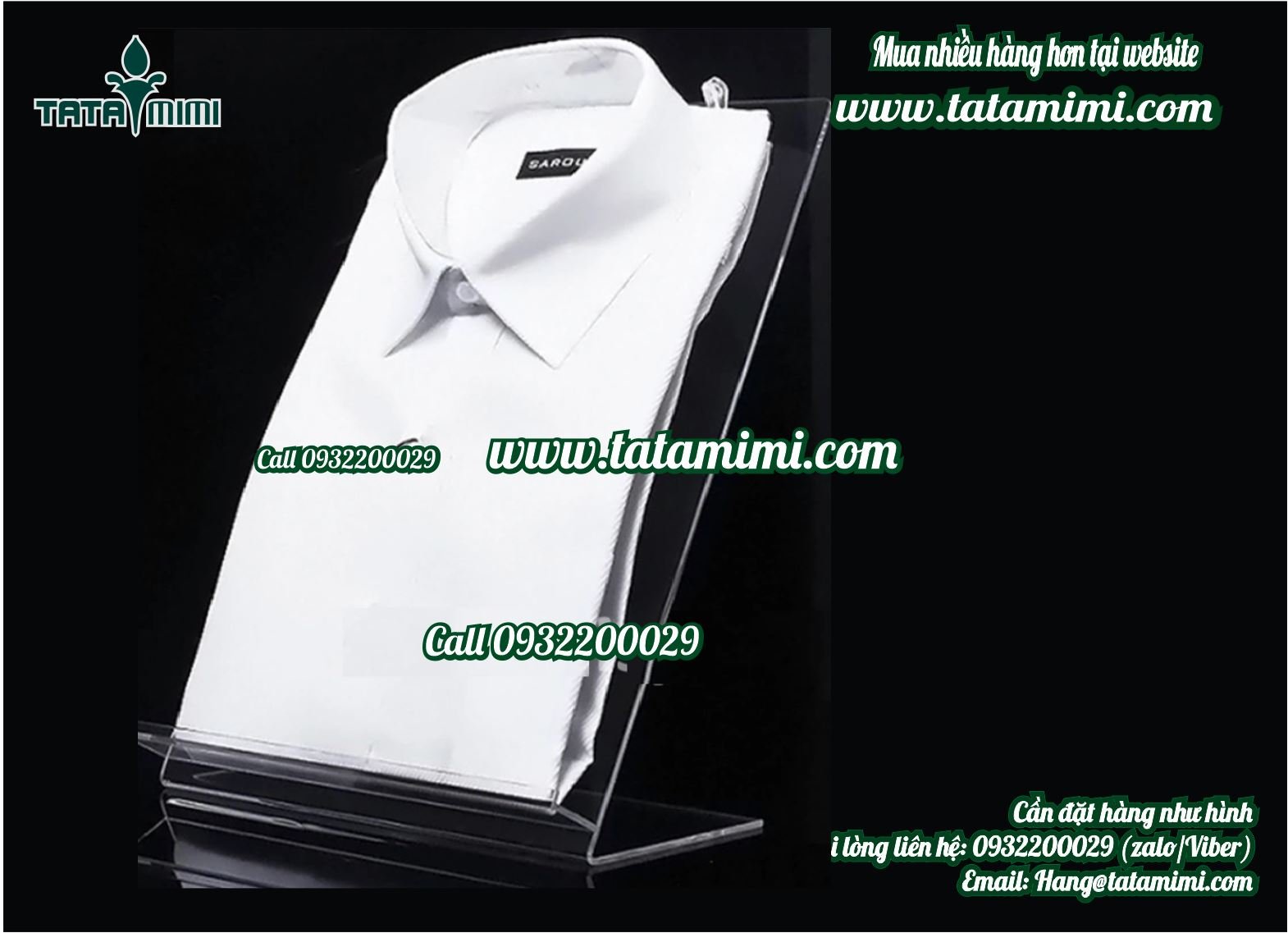 Kệ Mica Treo Áo Mẫu chất lượng có sẵn tại Hà Nội