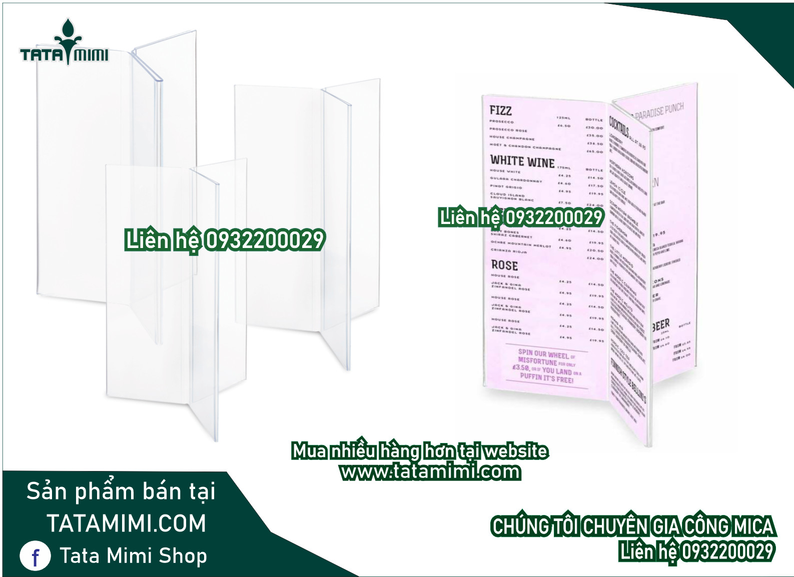 Các mẫu kệ xoay 3 mặt 4 mặt