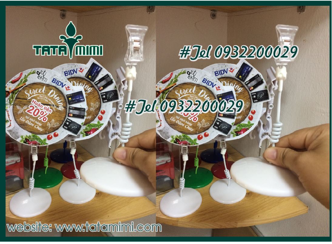 Kẹp pop có kích thước thấp cáo tùy ý