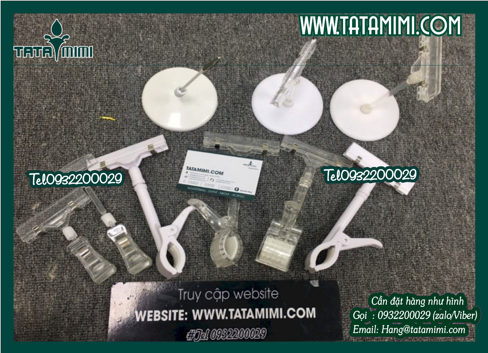 Kẹp lò xo 2 đầu tại Tatamimi.com