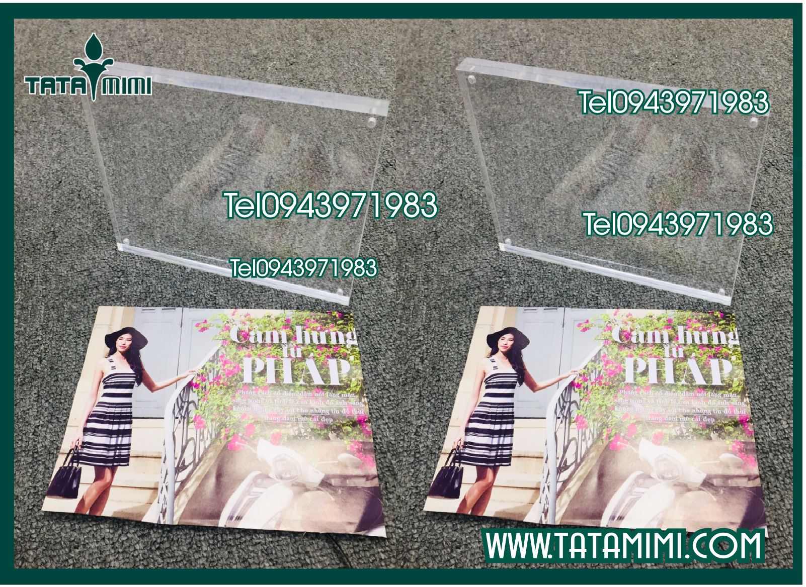 Mẫu khung mica trong đẹp và sang trọng Mẫu khung mica trong đẹp và sang trọng