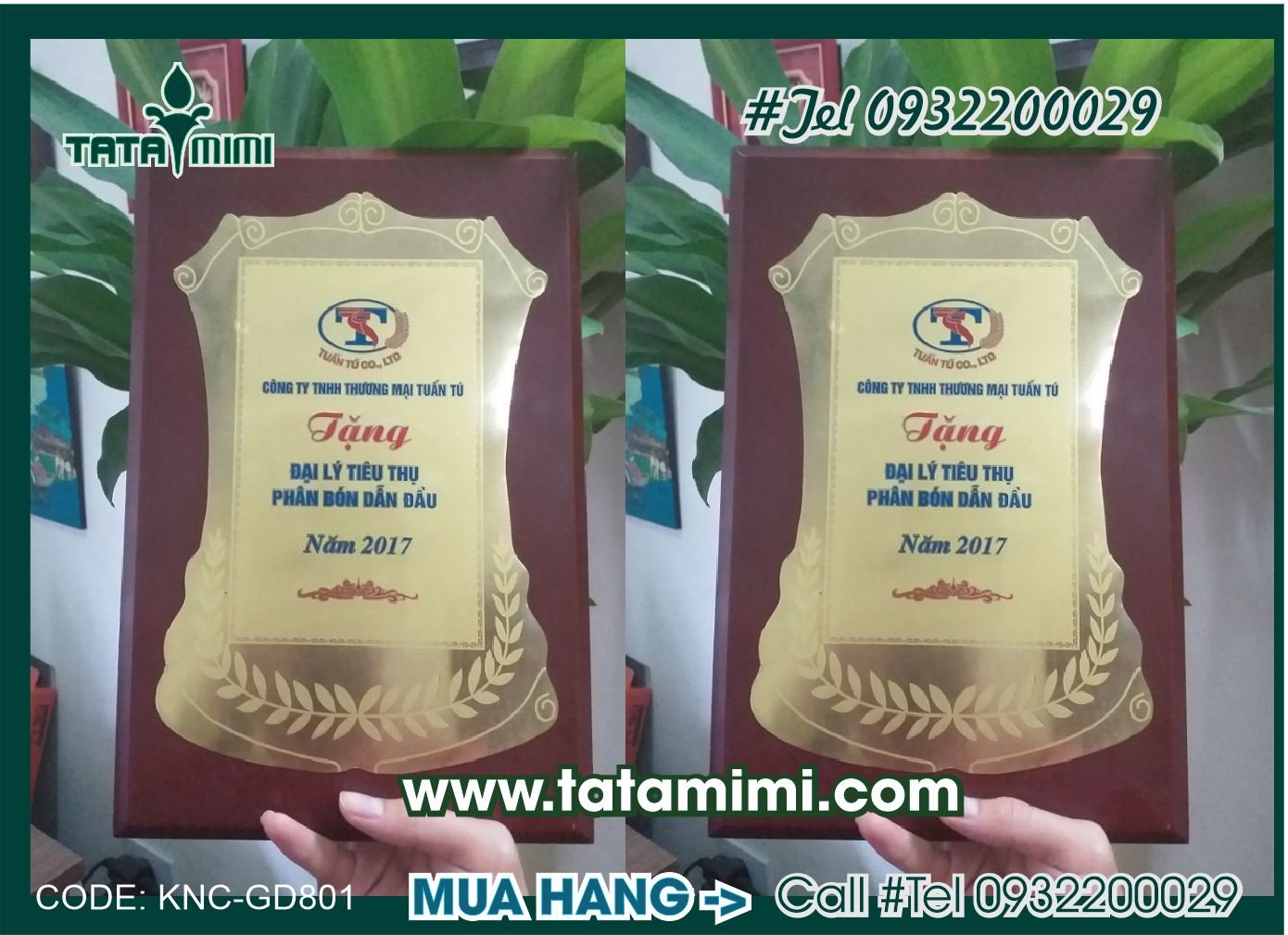Bảng vinh danh làm cho công ty