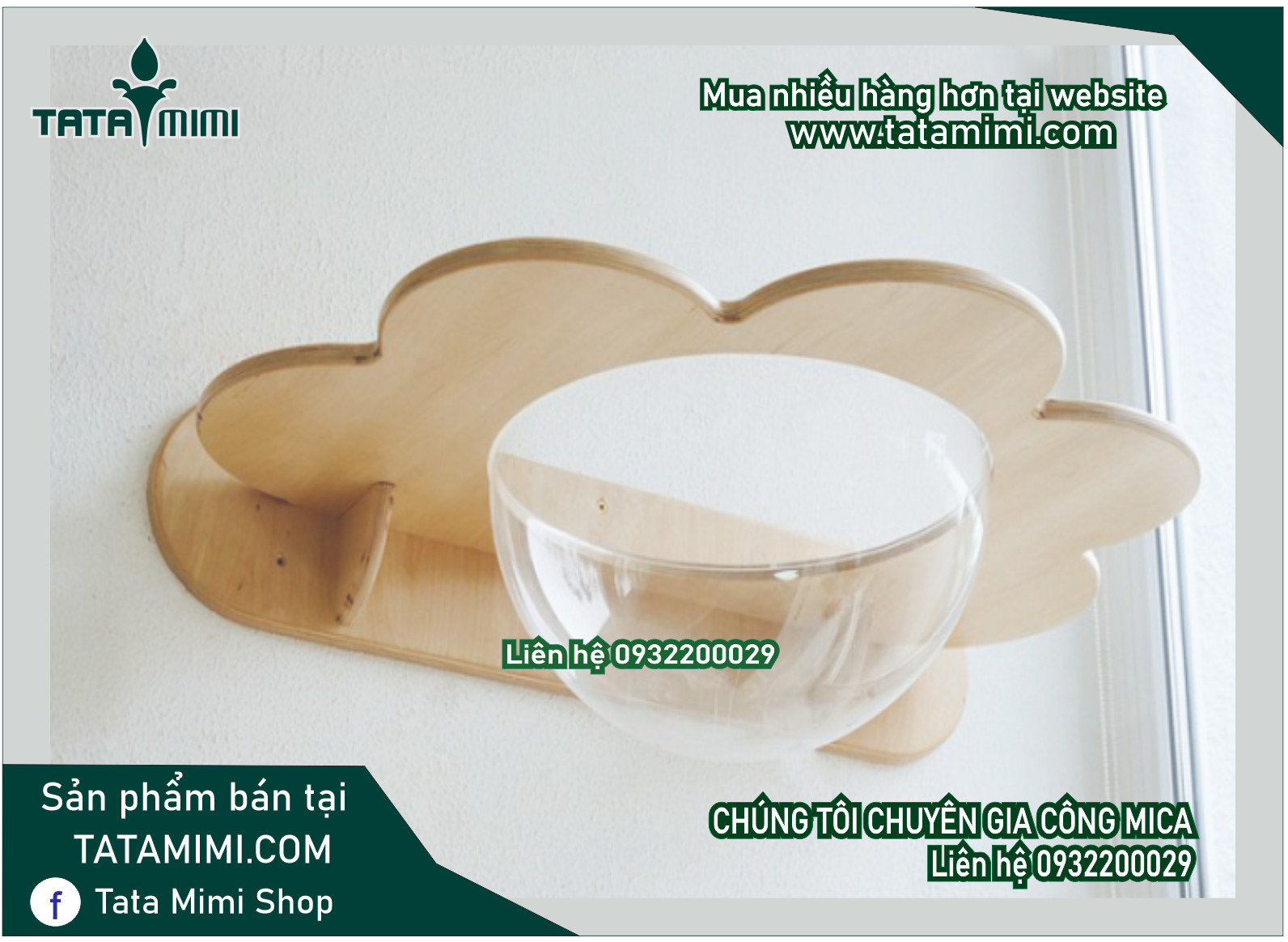 Hút nổi mica trong đường kính to