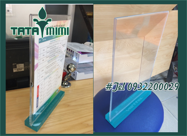 Kệ poster để bàn