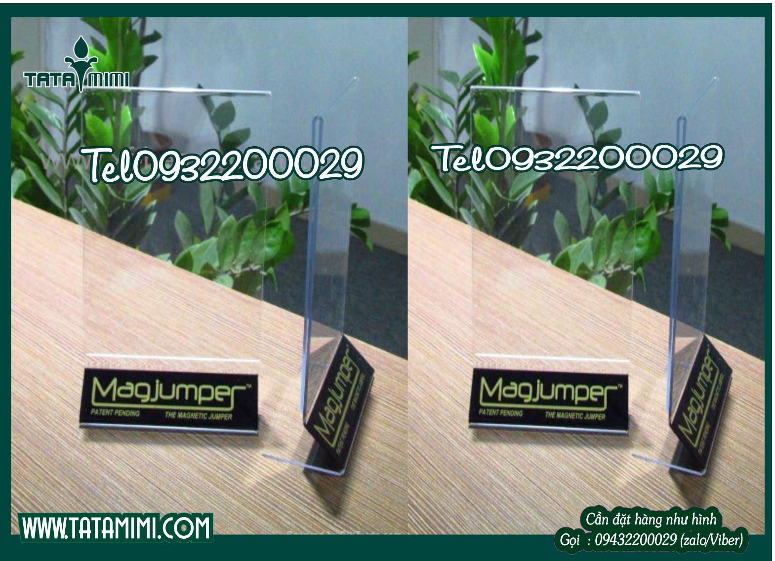 Menu để bàn có đế rời có các màu mica khác nhau