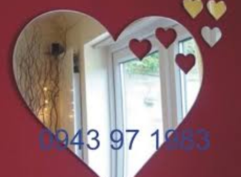 Mica gương màu có nguyên tấm và bán lẻ