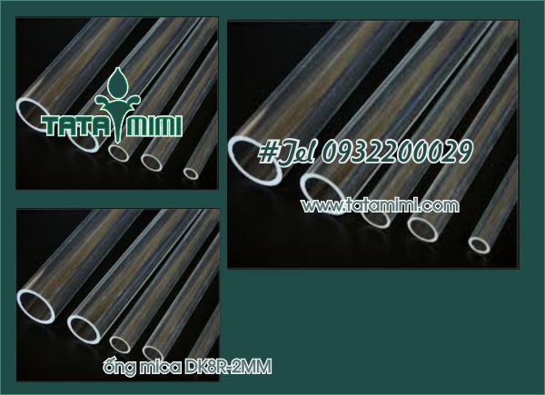 Ống mica cứng trong suốt