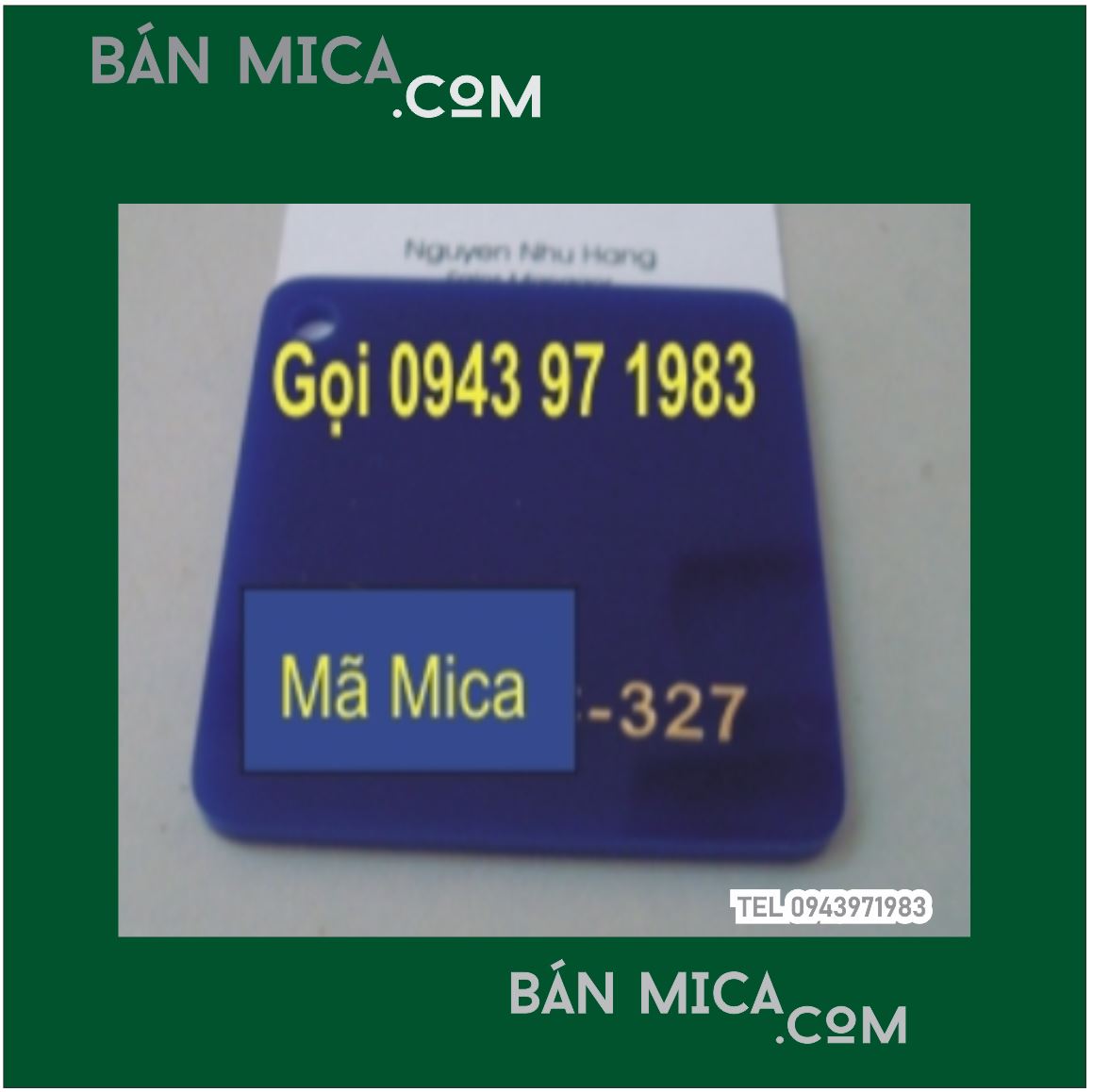 Mica Tấm  327 đài loan -BÁN MICA.COM