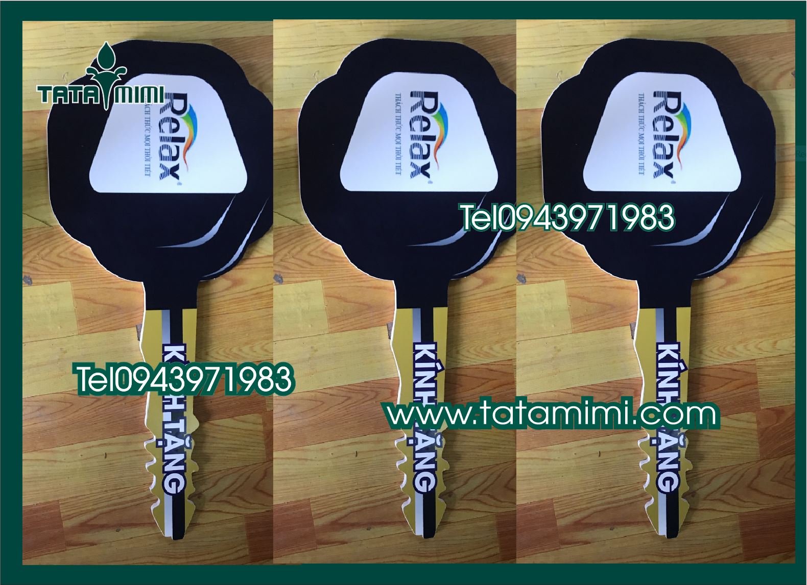 Chìa khóa fomex cho lễ bàn giao