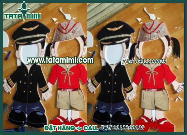 Standee thân sắt in 1 mặt hay 2 mặt