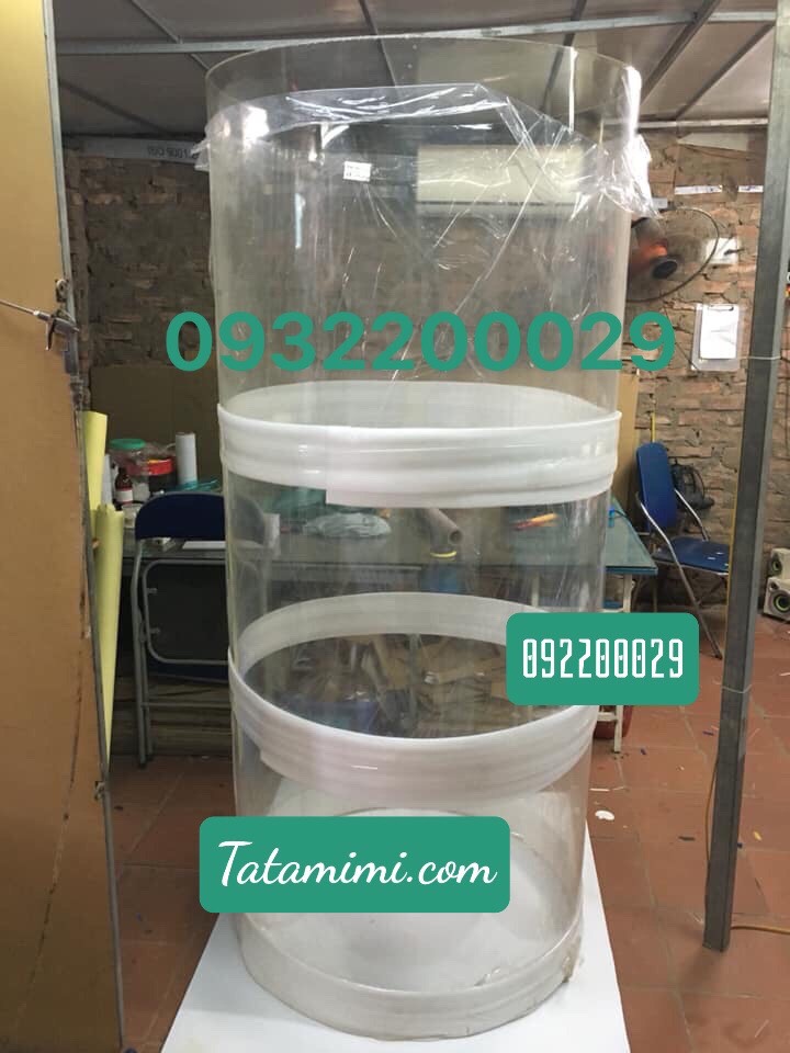 Ống mica đường kính lớn