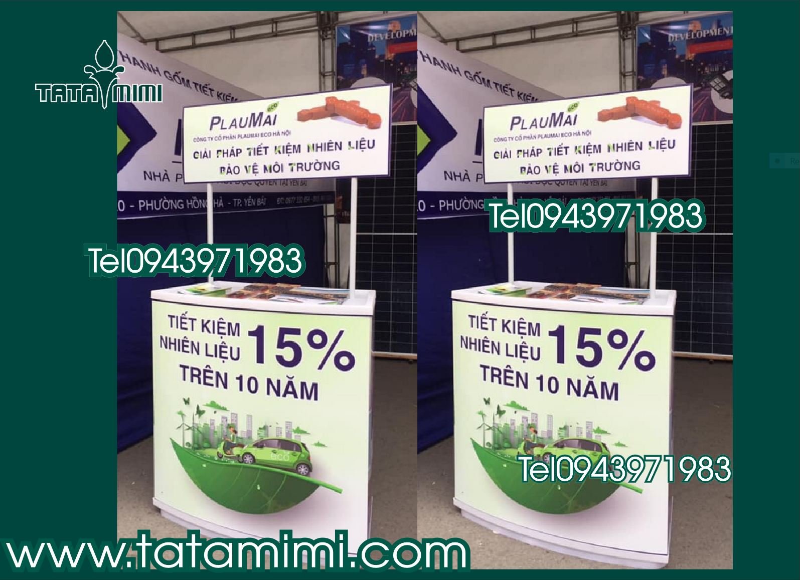 Quầy Hàng Lưu Động để giới thiệu sản phẩm chất lượng