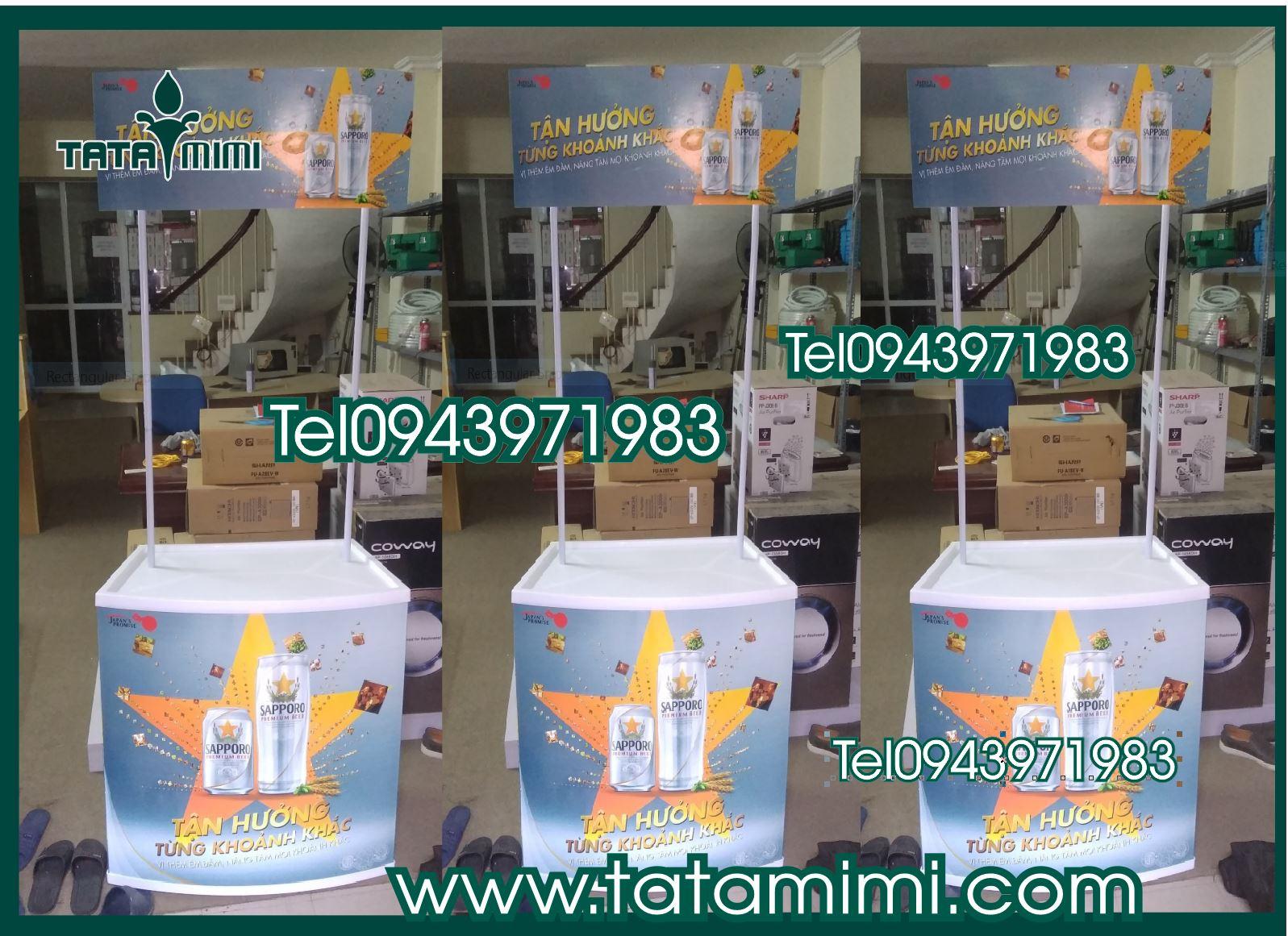 Quầy Hàng Lưu Động để giới thiệu sản phẩm chất lượng