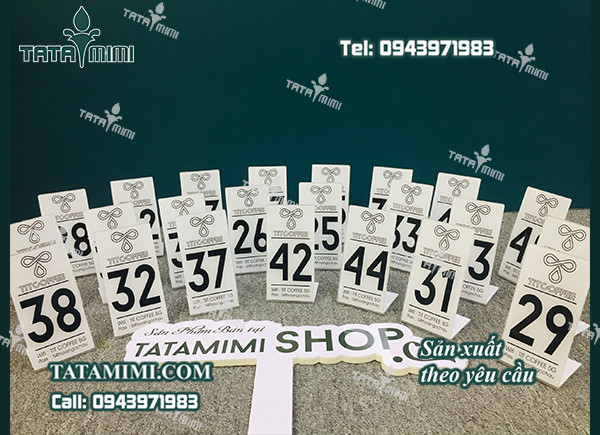 Kích thước số bàn mica