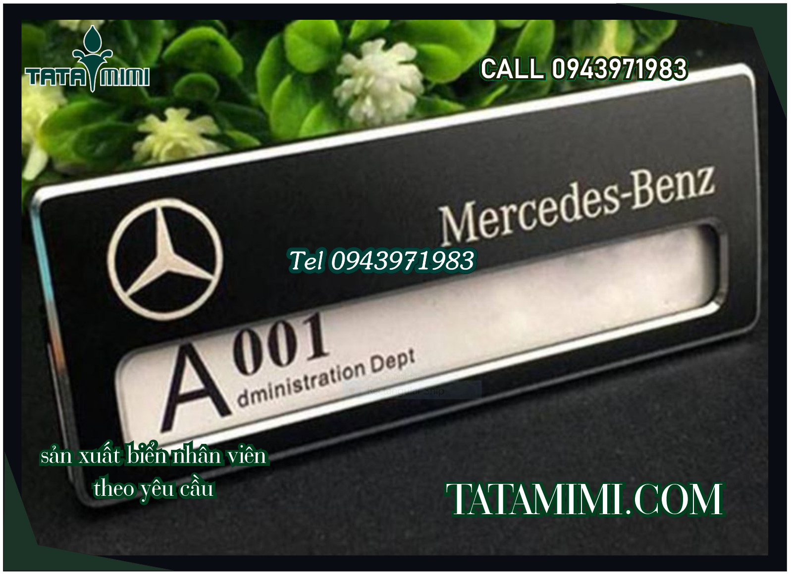 Thẻ tên nhân viên các công ty lớn hay dùng