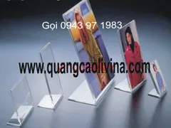 sản xuất , cung cấp kệ menu chuyên nghiệp