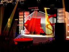 Các sân khấu mãu đẹp mắt, giá  rẻ