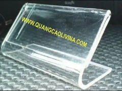 Gia công kệ mica uốn chữ L
