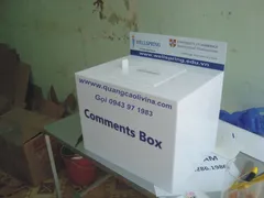 Hòm phiếu cho trường học
