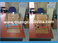 Hòm phiếu mái nhà theo yêu cầu