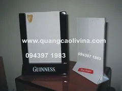 Kệ menu theo yêu cầu