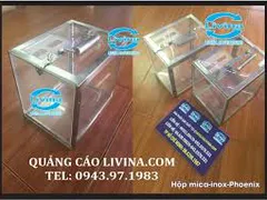 Hòm mica tiêu chuẩn 30*30cm