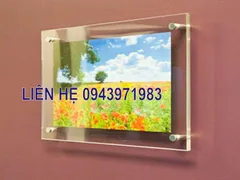Khung mica sản xuất mới theo đặt hàng