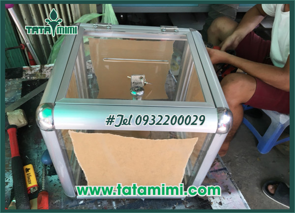 Thùng bo nhôm với kích thước từ 25cm