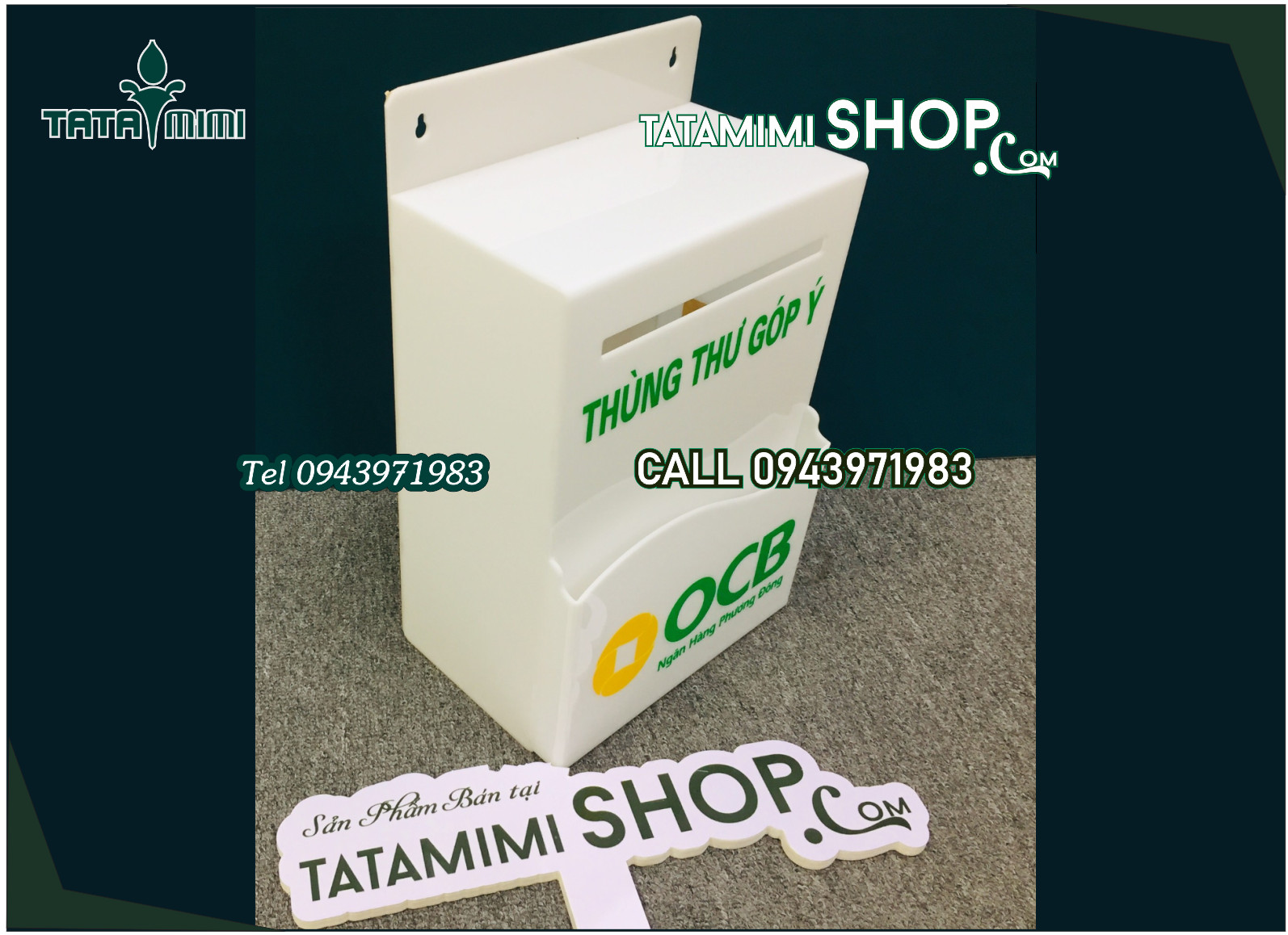 Thùng thư cho ngân hàng - bệnh viện