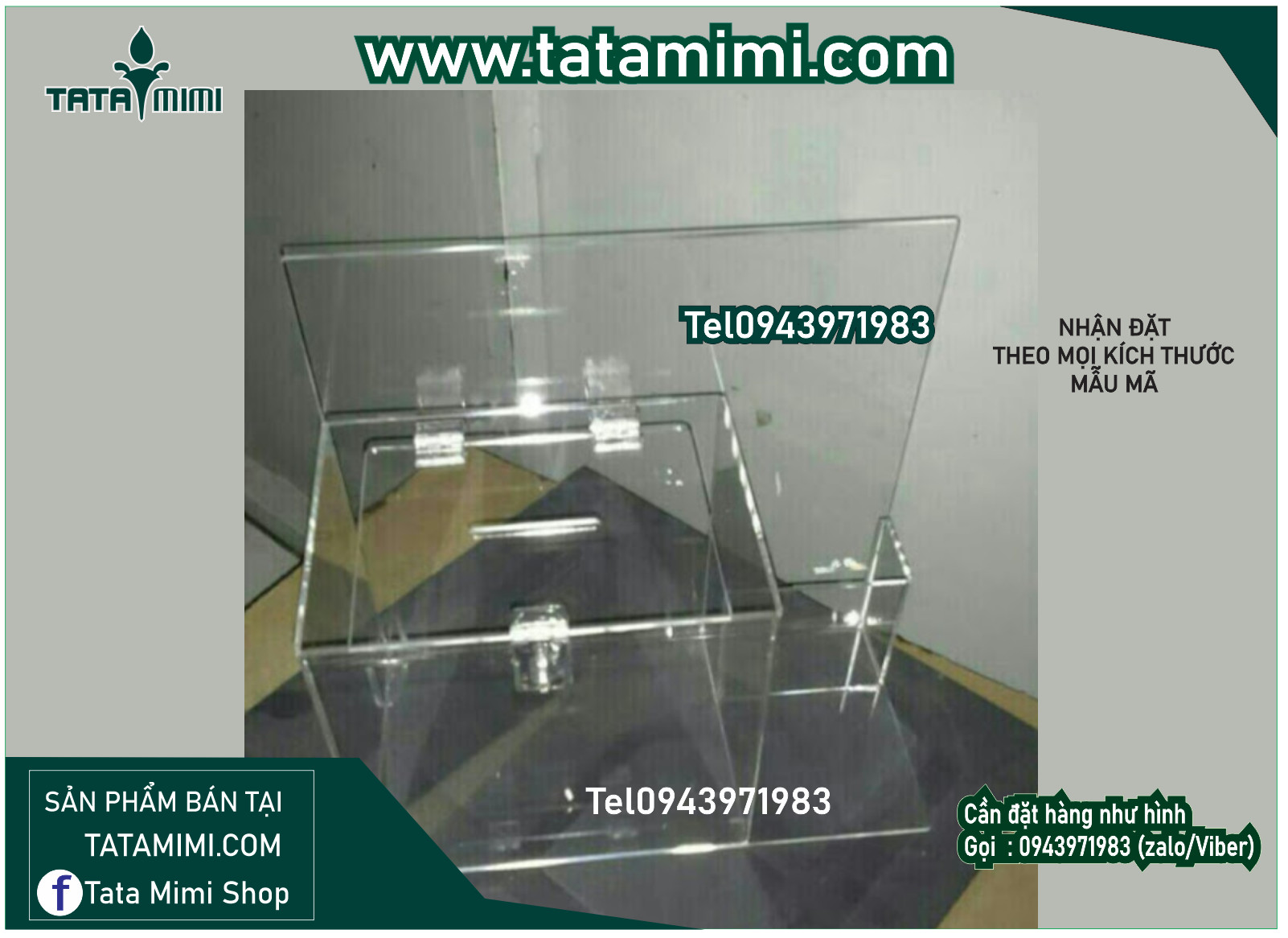 Thùng thư góp ý các mẫu có sẵn bền đẹp -sang trọng