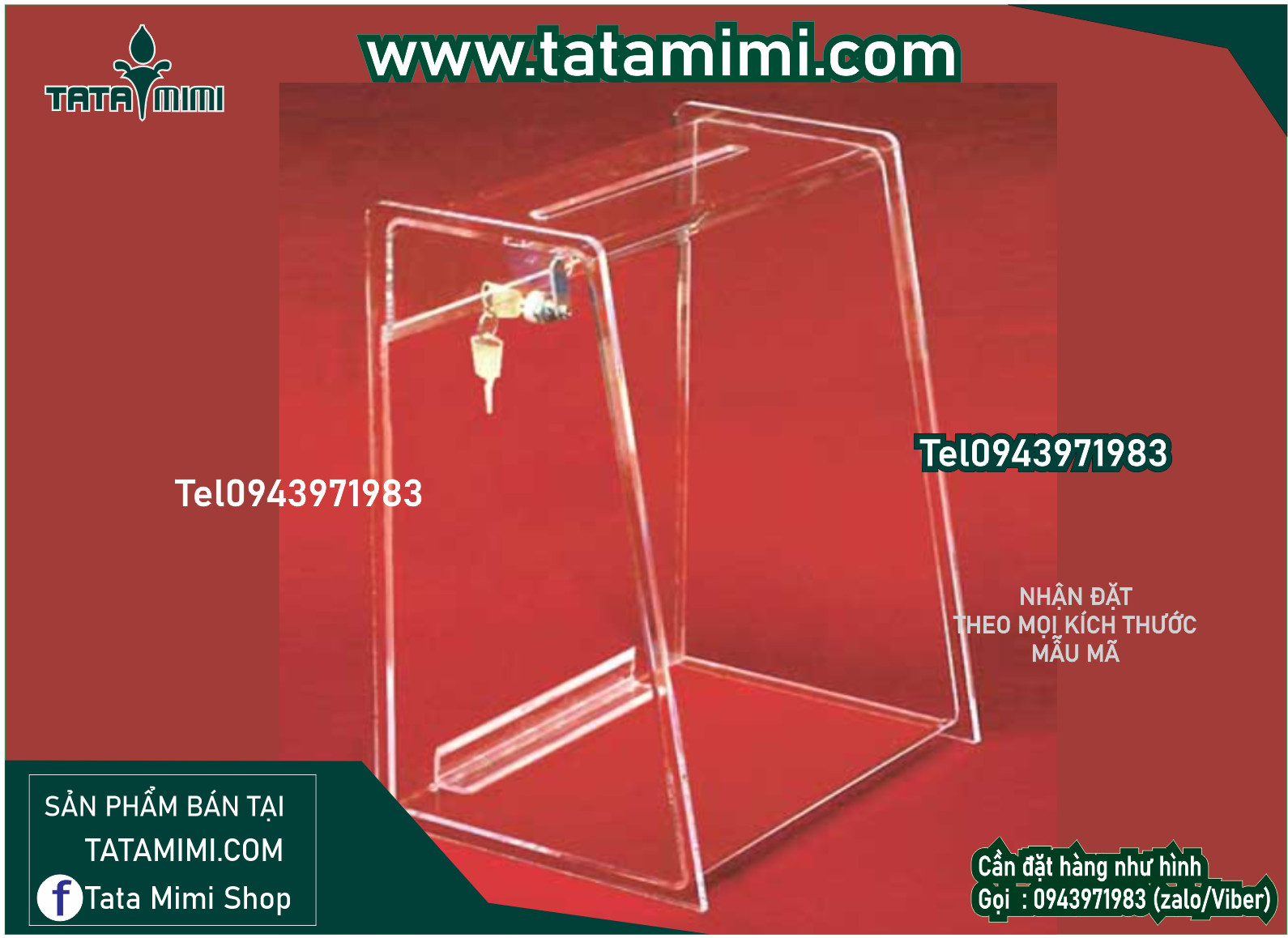 Khách hàng thường sử dụng thùng mica trong có kích thước bao nhiêu