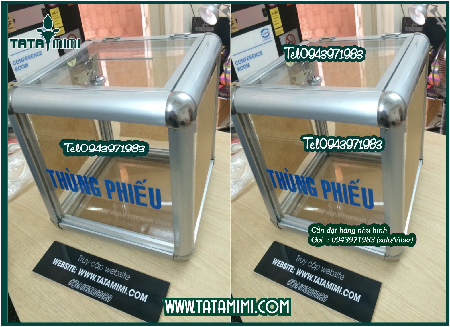 Hòm phiếu là sản phẩm luôn luôn có sẵn tại quận 3