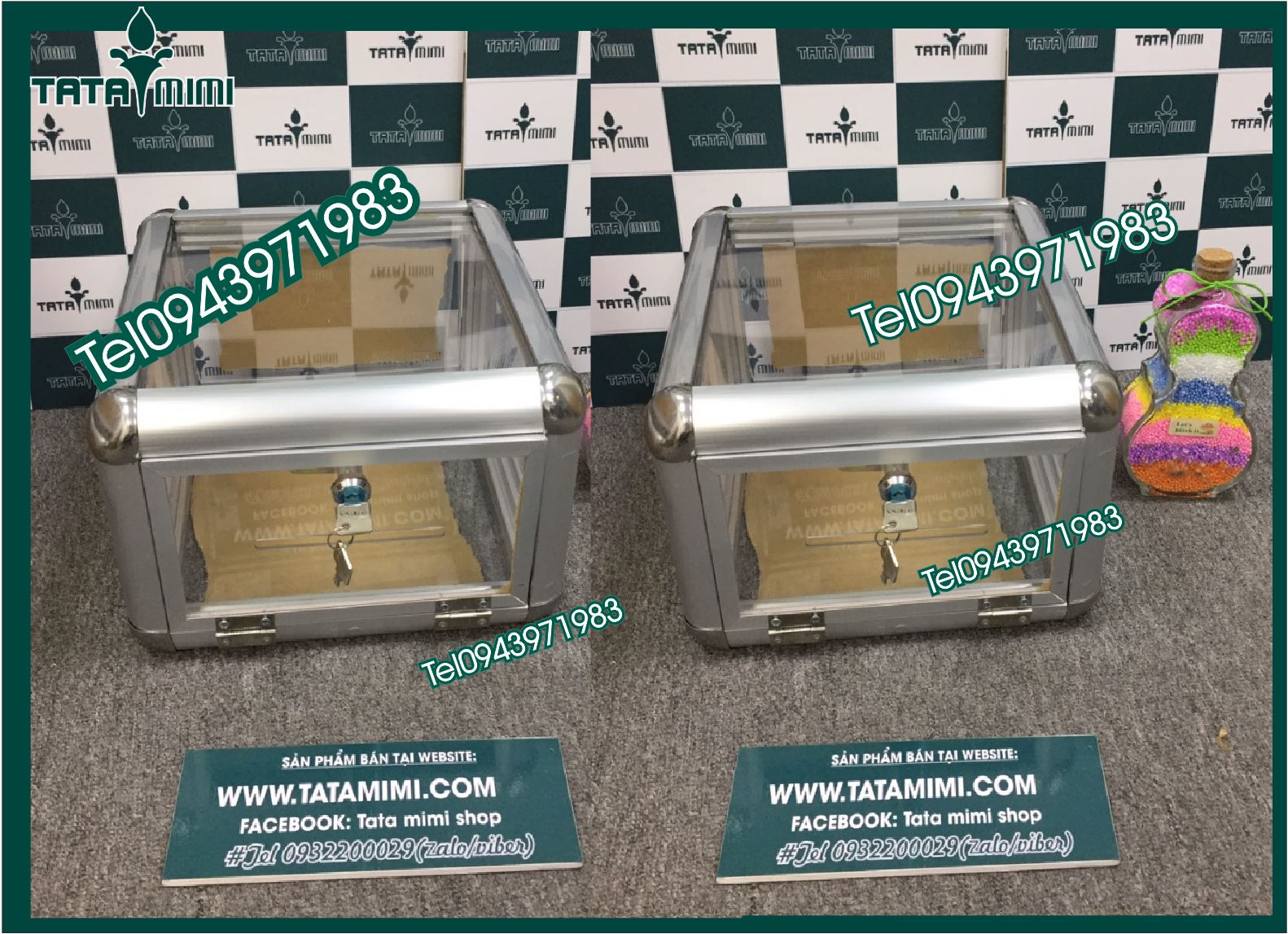 Thùng mica bo nhôm tránh va đập